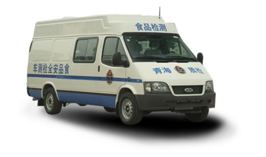 Porn国产观看入口 流动食品检测车保证市民的饮食安全